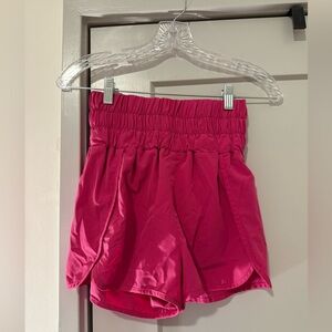 Pink Women's Athletic Shorts